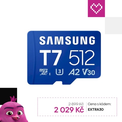 Samsung T7 512GB Micro SDXC MB-MB512T/WW