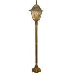 BE LIGHT! ГРАДИНСКИ ФЕНЕР СТОЯЩ 98cm ЗЛАТНА ПАТИНА e27 belight (3800231890442)