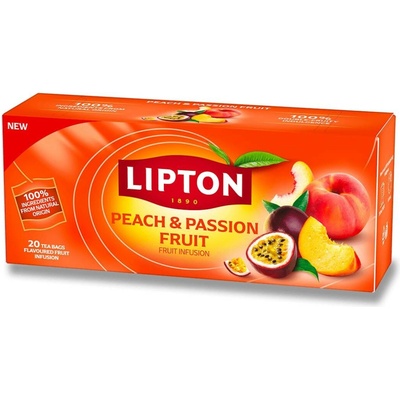 Lipton Fruit Infusion broskev a mučenka 20 x 2 g