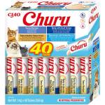 Inaba Foods Churu за котки - смесени вкусове с риба тон 40x14g
