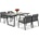 Garden Point Комплект за хранене Cento за 4 лица Garden Point антрацит (GAP1070-4)