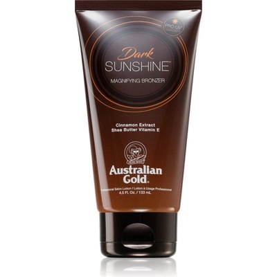 Australian Gold Dark Sunshine бронзиращо мляко за интензивен загар 133ml
