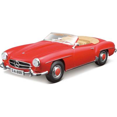 Maisto 1955 Mercedes Benz 190SL červená 1:18