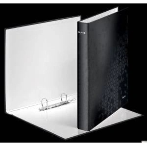 Leitz Binder 2-RING BINDER LEITZ WOW A4 40 MM BLACK