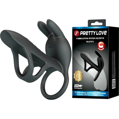 Pretty Love PENISOVÁ MATERIÁLKA, 7 vibračných funkcií Pamäťová funkcia