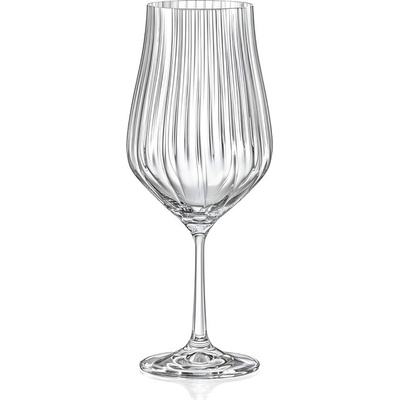 Bohemia Crystal Sklenice na bílé víno Tulipa Optic 6 x 550 ml