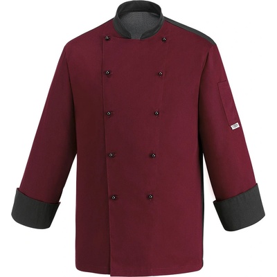 Egochef s lemováním dlhý rukáv bordový S – Hledejceny.cz