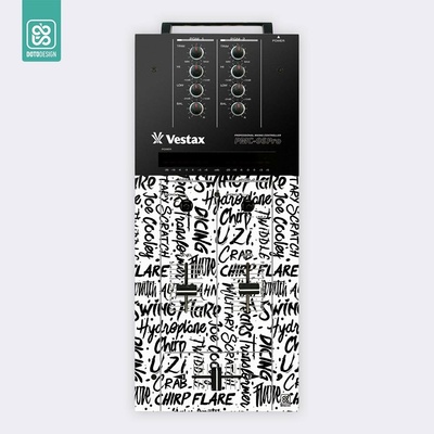 Doto Design Skin PMC-06 Pro (A - VCA) SCRATCH STYLE White