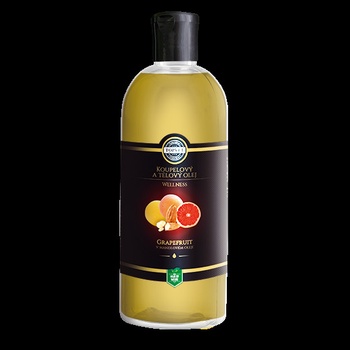 Topvet Wellness Grapefruit v mandlovém oleji koupelový a tělový olej 500 ml