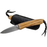 lionSTEEL 8800 ul opera / Джобно ножче с острие от стомана d2 и дръжка от маслинено дърво - кафяво (lion0089)