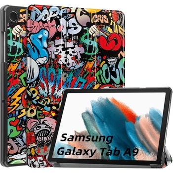 Kалъф Ka Digital за таблет Samsung Galaxy Tab A9 2023, 8, 7 инча, T110 / 115, Графити (KK-SAM-A9-X110-Graf)