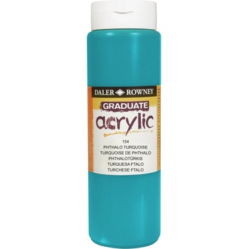 Daler-Rowney Graduate АКРИЛНА боя Phthalo Turquoise 500 ml 1 бр (123500154)