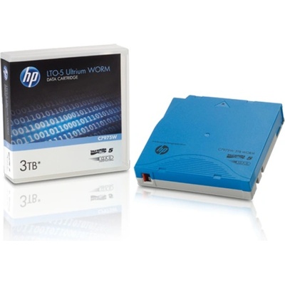 HP Aрхивиращo устройствo, HP C7975W, LTO-5 Ultrium, 12.65 mm/846 m, 3TB WORM (C7975W)