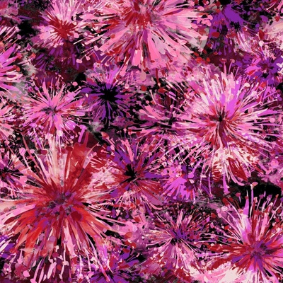 Strima Punta Soft Print - explosion, cyklámová