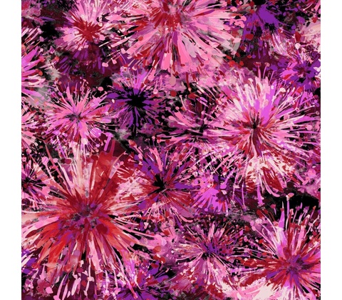 Strima Punta Soft Print - explosion, cyklámová