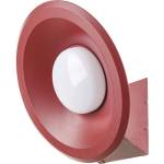ELBULGARIA LED външен аплик Elbulgaria - Linea, 12W, IP44, 4000K, червен (4094red)
