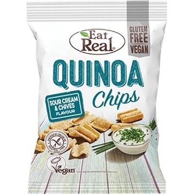 Eat Real Quinoa chips Smotana a pažítka 30 g