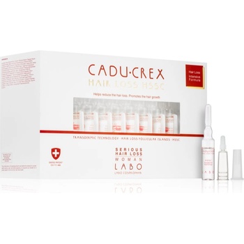 CADU-CREX Hair Loss HSSC Serious Hair Loss грижа за косата за жени против сериозен косопад за жени 40x3, 5ml