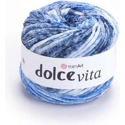 YarnArt Dolce vita 3410 modrá