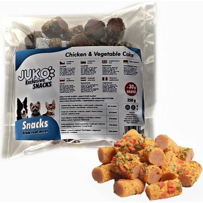 JUKO Snacks Chicken & vegetable Cake J 280 g