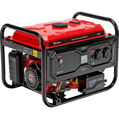 Бензинов генератор MTX RS-4000E, 3.3 kW, 230V, електрически стартер (946125)