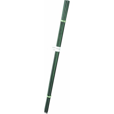 Tyčka k orchideji 6mm, 70 cm - 10 ks bambus zelená/hnědá