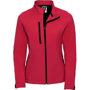 Russell Athletic 140f / Дамско трислойно софтшел яке - класическо червено xl (10140f24804)
