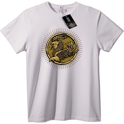 NOONEBRAND Тениска Златен Грифон - 2XL, Black