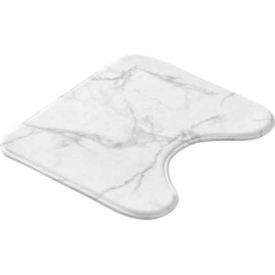 douceur d'intérieur Бяло-сив килим за баня WC 45x45 cm Marbre - douceur d'intérieur (6GMB502)