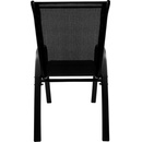 Aga 2x Zahradní židle MR4400BC-2 Černá