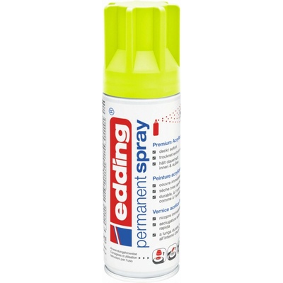 Edding 5200 barevný akrylový sprej 200ml neonově žlutá matná