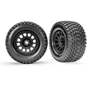 Traxxas колело, диск Rally MT, гума Gravix (чифт)