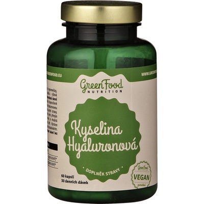 GreenFood Kyselina Hyaluronová 60 kapslí