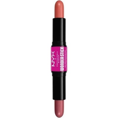 NYX Professional Двоен руж Wonder Stick, Honey Orange & Rose, 4 g