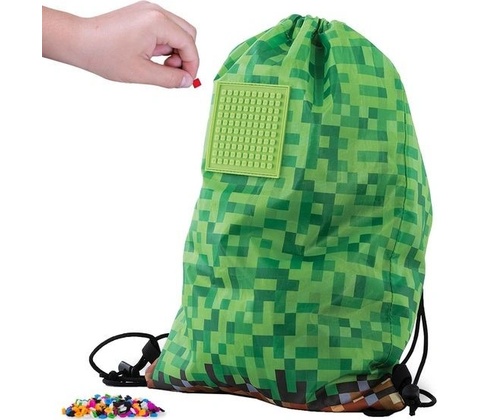 Pixie Crew Minecraft zelenohnědá