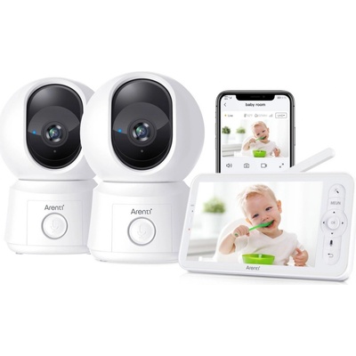 Arenti 2MP/1080P Wi-Fi Video Baby Monitor Kit with LCD Screen – Zboží Dáma