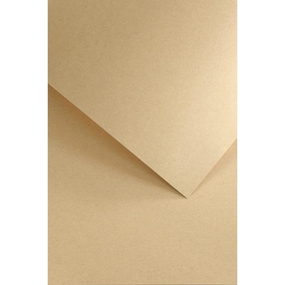 Galeria Papieru ozdobný papír A4 Nature 120 g/m2, tmavě béžový 50 ks