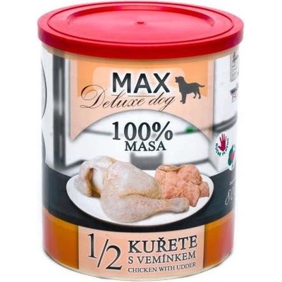 Sokol Falco Max Deluxe Dog Adult 1/2 kuřete s vemínkem 8 x 800 g