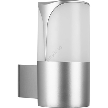 Briloner 320304TF - Външна стенна лампа 1xE27/12W/230V IP44, сребриста (BL2106)