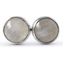 Boho Design Měsíční kámen S náušnice 0151372