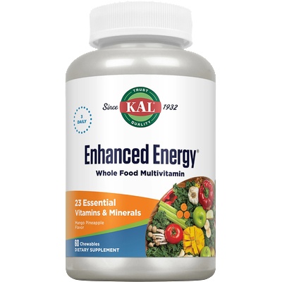 KAL Enhanced Energy - Таблетки за дъвчене - 60 таблетки за дъвчене