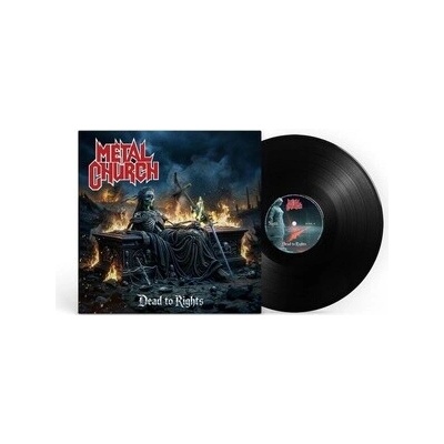 METAL CHURCH - DEAD TO RIGHTS BLACK LTD. LP