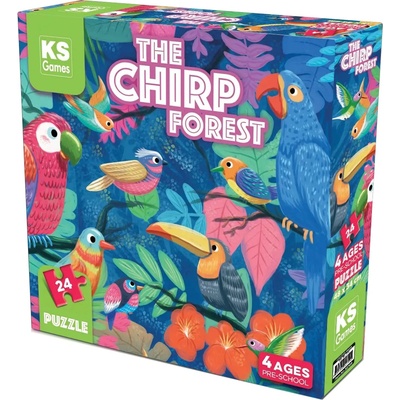 KS Games Пъзел KS Games от 24 части - Чуруликащата гора (PRS32709)