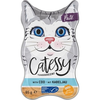 Catessy Paté s jemnými kousky MSC tresky 36 x 85 g