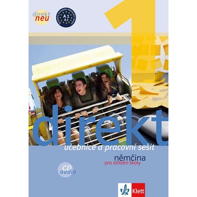 Direkt neu 1 učebnice s pracovním sešitem a 2CD + výtah z cvičebnice německé gramatiky