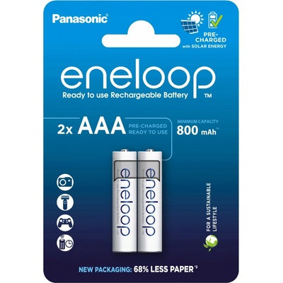 Panasonic Eneloop AAA 2ks 4MCCE/2BE – Zboží Živě