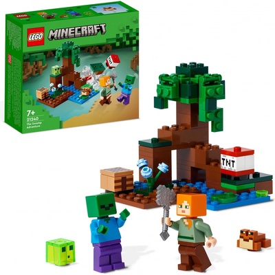 LEGO® Minecraft® 21240 Dobrodružstvo v močiari