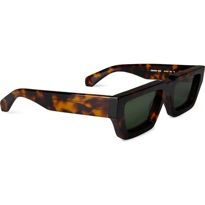 Off-White Слънчеви очила OFF WHITE Men's Manchester Geometric Frames Sunglasses - Brown