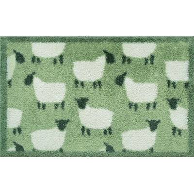 Turtle Mat Absorpčná rohožka do domácnosti Flock Green 40 x 60 cm