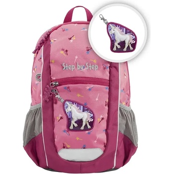 Hama Раница за детска градина Step by Step KIGA MAXI Little Unicorn Nuala